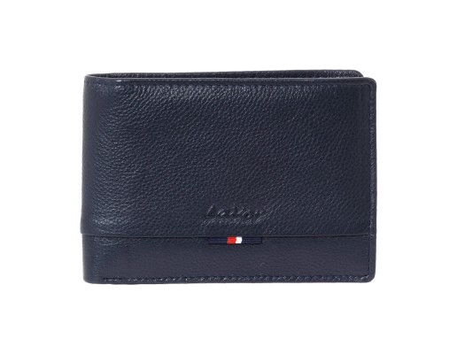 Lavor 1-3817 Δερμάτινο Ανδρικό Πορτοφόλι με RFID Μπλε