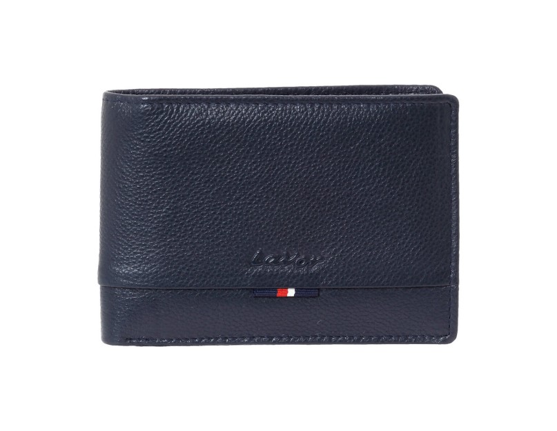 Lavor 1-3817 Δερμάτινο Ανδρικό Πορτοφόλι με RFID Μπλε