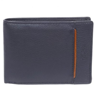 Lavor Δερμάτινο Ανδρικό Πορτοφόλι με RFID Μπλε 1-3702