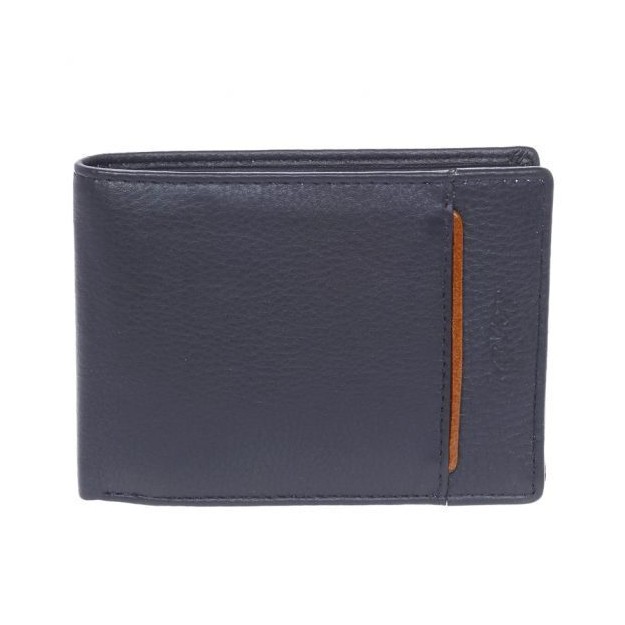 Lavor Δερμάτινο Ανδρικό Πορτοφόλι με RFID Μπλε 1-3702