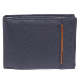 Lavor Δερμάτινο Ανδρικό Πορτοφόλι με RFID Μπλε 1-3702