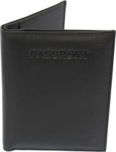 Lavor 1-3311 Δερμάτινη Θήκη Διαβατηρίου/ Εγγράφων Ταξιδίου Μαύρη