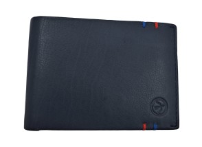 Daston 043 Δερμάτινο Ανδρικό Πορτοφόλι με RFID Μπλε