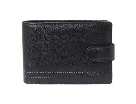Lavor 1-3822 Δερμάτινο Ανδρικό Πορτοφόλι με RFID Μαύρο