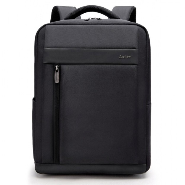 Lavor 1-702 Ανδρικό Υφασμάτινο Σακίδιο Πλάτης Μαύρο