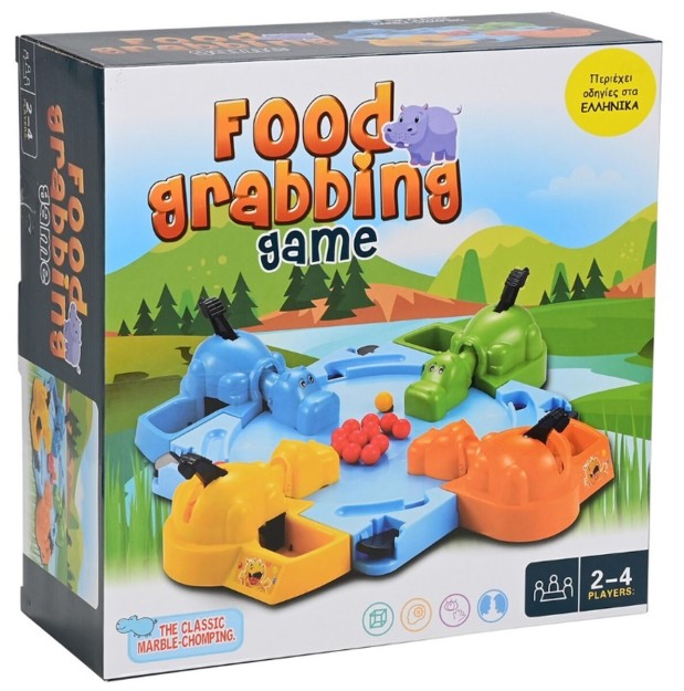 Επιτραπέζιο Παιχνίδι Πεινασμένα Ιπποποταμάκια για 2-4 Παίκτες 556-A1 Martin Toys