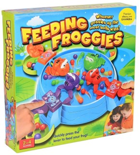 Επιτραπέζιο Παιχνίδι Πεινασμένα Βατραχάκια για 2-4 Παίκτες 3+ Ετών 707-35 (EN) Martin Toys