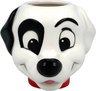 Stor 3D 101 Dalmatians Κούπα Κεραμική Λευκή 325ml 94443