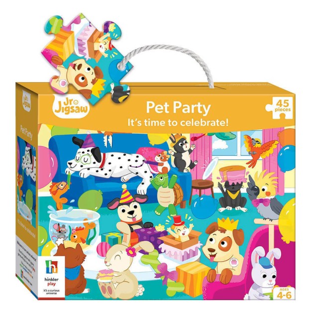 Παιδικό Puzzle Party Κατοικίδιων 45pcs για 4+ Ετών 9354537002251 Hinkler