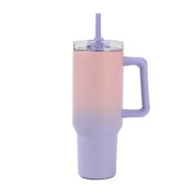 I-Total Κούπα Θερμός Ανοξείδωτο 1.2lt Purple Pink ID0257