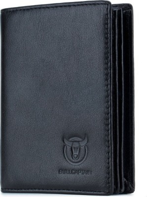 Bull Captain QB-027 Δερμάτινο Ανδρικό Πορτοφόλι με RFID Μαύρο