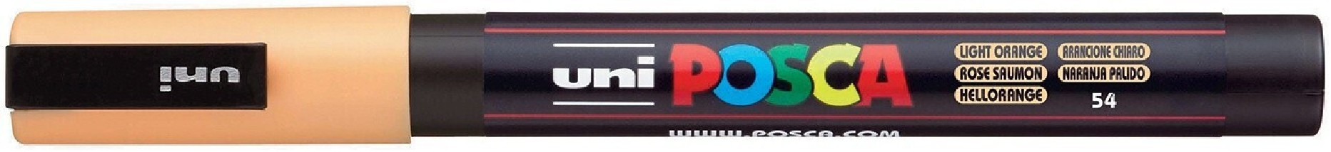 Posca Μαρκαδόρος Σχεδίου 1.3mm Light Orange PC-3M/54