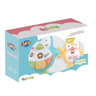 Luna Μουσικό Όργανο Πιγκουινάκι με Μουσική και Φως 000622742