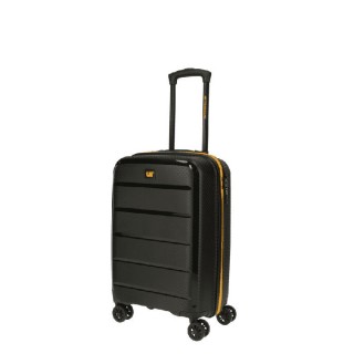 CAT Nested Βαλίτσα Ταξιδιού Καμπίνας Σκληρή Μαύρη με 4 Ρόδες Ύψους 50εκ. 84379-01