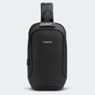 Tigernu Ανδρική Τσάντα Ώμου / Χιαστί Μαύρη T-S8102