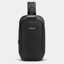 Tigernu T-S8102 Ανδρική Τσάντα Ώμου / Χιαστί Μαύρη T-S8102