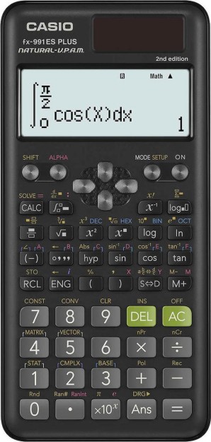 Casio Αριθμομηχανή Επιστημονική FX-991ES Plus 2nd edition 12 Ψηφίων σε Μαύρο Χρώμα
