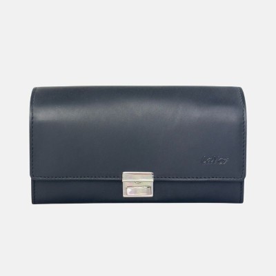 Lavor Δερμάτινο Πορτοφόλι Σερβιτόρου Μαύρο 18x4cm