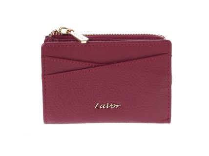 Lavor 1-6097 Δερμάτινο Γυναικείο Πορτοφόλι με RFID Κόκκινο