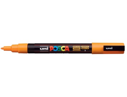 Posca Μαρκαδόρος Σχεδίου Bright Yellow Pc-3m/3
