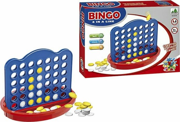 Επιτραπέζιο Παιχνίδι Bingo In A Line για 2 Παίκτες 5+ Ετών 891484 (EN) ToyMarkt