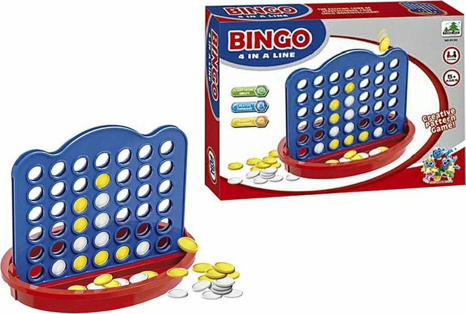 Επιτραπέζιο Παιχνίδι Bingo In A Line για 2 Παίκτες 5+ Ετών 891484 (EN) ToyMarkt