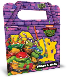 Βιβλίο Και Παζλ Χελωνονιντζάκια Mutant Mayhem