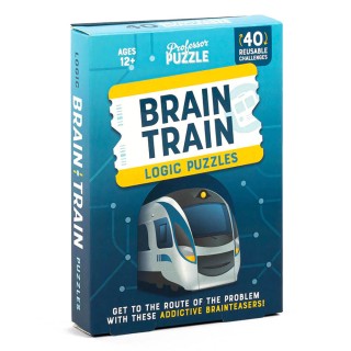 Επιτραπέζιο Παιχνίδι Brain Train Logic Puzzles για 1 Παίκτη 12+ Ετών BT-26 (EN)