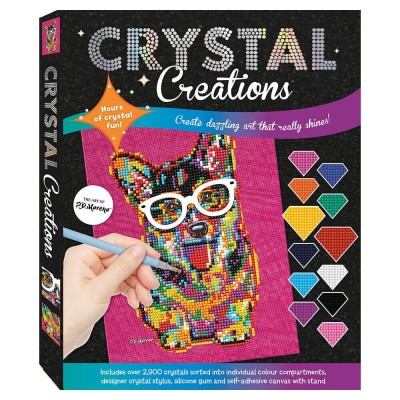 Hinkler Κατασκευη Με Κρυσταλλους Σκυλος - Crystal Creations: Pd Moreno Corgi In Glasses Cc-26 Hinkler