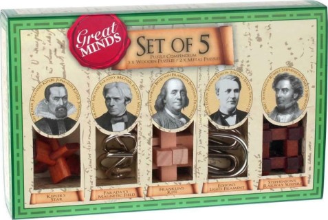 Professor Puzzle Great Minds Γρίφος από Μέταλλο για 6+ Ετών 5-G