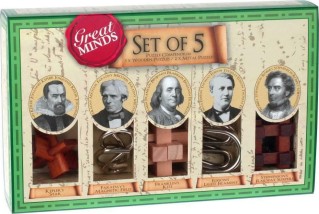 Professor Puzzle Great Minds Γρίφος από Μέταλλο για 6+ Ετών 5-G