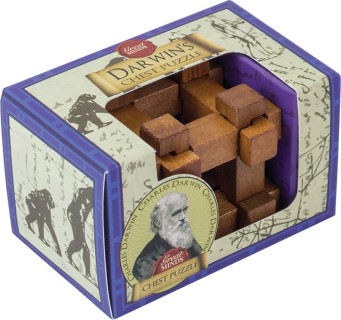 Professor Puzzle Darwin’s Chest Mini Παζλ από Ξύλο για 6+ Ετών GM1130
