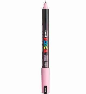 Posca Μαρκαδόρος Σχεδίου 0.7mm Light Pink PC-1MR/51