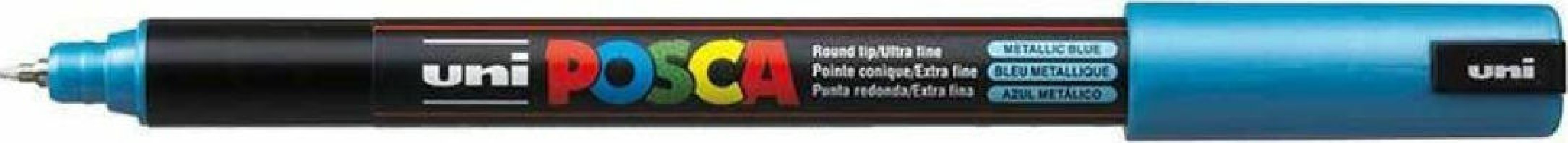 Posca PC-1MR Μαρκαδόρος Σχεδίου 0.7mm Μπλε PC-1MR/M33