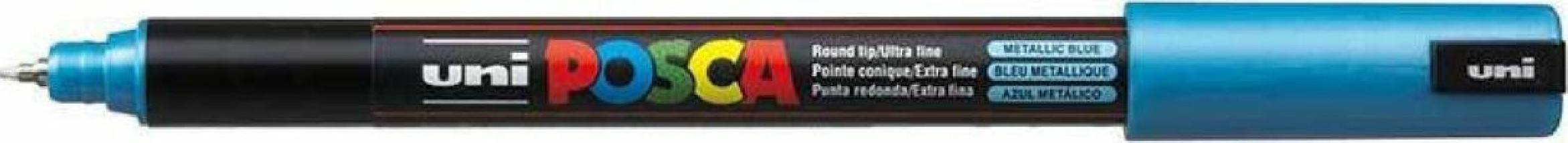 Posca Μαρκαδόρος Σχεδίου 0.7mm Μπλε Μεταλλικό PC-1MR/M33