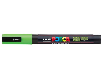 Posca Μαρκαδορος Pc-3m/72 0.9-1.3mm Πρασινο Μηλο Green Apple