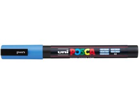 Posca Μαρκαδόρος Σχεδίου 1.3mm Sky Blue PC-3M/48