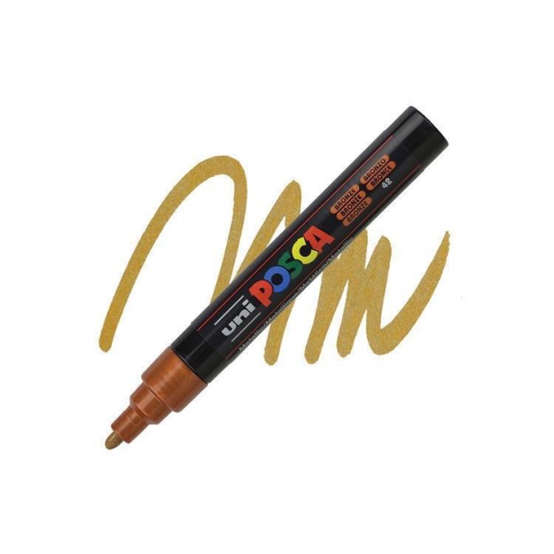 Posca Μαρκαδόρος Σχεδίου 2.5mm Μπρονζέ PC-5M/42