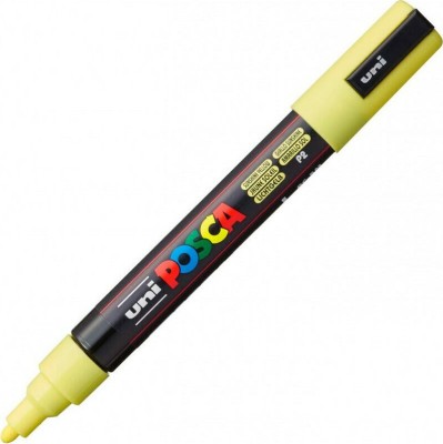 Posca PC-5M Μαρκαδόρος Σχεδίου 2.5mm Κίτρινος PC-5M/P2