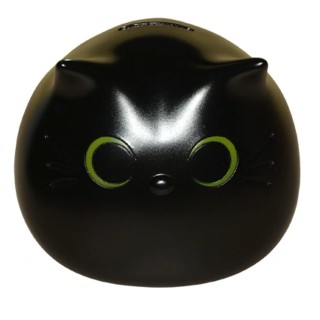 Κουμπαράς Γάτα 15εκ Μαύρο