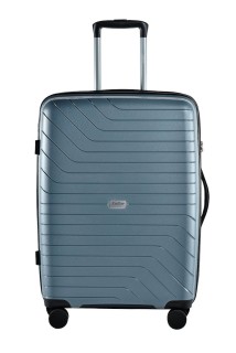 Lavor Μεσαία Βαλίτσα Ταξιδιού Σκληρή Γκρι με 4 Ρόδες Ύψους 66εκ. 1-604