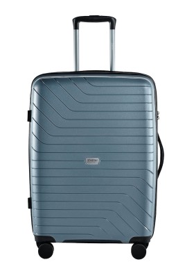 Lavor Μεγάλη Βαλίτσα Ταξιδιού Σκληρή Γκρι με 4 Ρόδες Ύψους 75εκ. 1-604