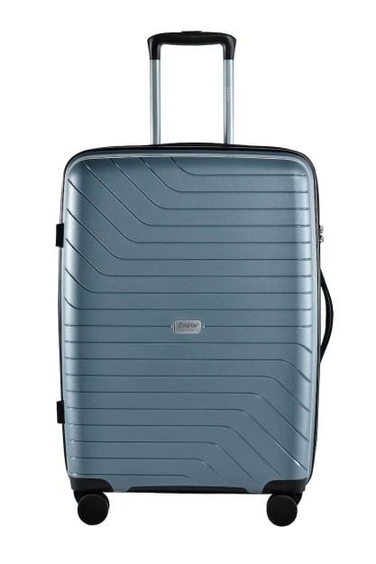 Lavor Μεγάλη Βαλίτσα Ταξιδιού Σκληρή Γκρι με 4 Ρόδες Ύψους 75εκ. 1-604