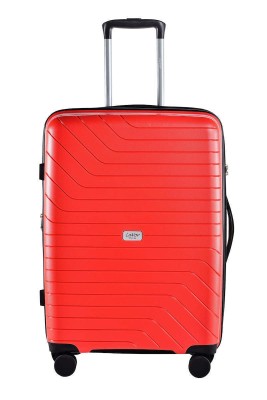 Lavor Μεγάλη Βαλίτσα Ταξιδιού Σκληρή Κόκκινο με 4 Ρόδες Ύψους 75εκ. 1-604