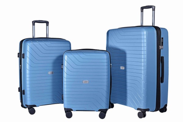 Lavor Βαλίτσες Ταξιδιού Σκληρές Γαλάζιο με 4 Ρόδες 1-604