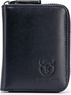 Bull Captain KB05 Δερμάτινο Ανδρικό Πορτοφόλι Καρτών Μαύρο
