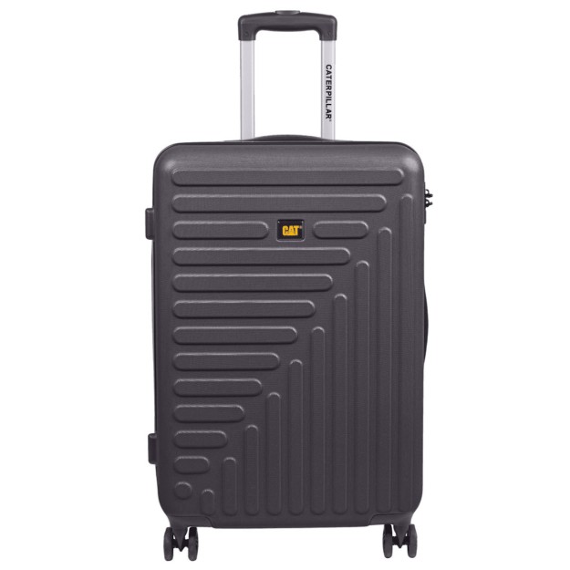 CAT Rockford Μεσαία Βαλίτσα Ταξιδίου Σκληρή Μαύρη με 4 Ρόδες Ύψους 67.5εκ. 84683-01