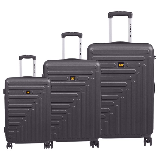 CAT Rockford Βαλίτσες Ταξιδιού Σκληρές με 4 Ρόδες Σετ 3τμχ 84683-01