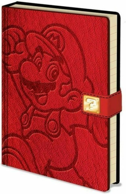 Pyramid International Σημειωματάριο A5 Ριγέ Super Mario SR72403