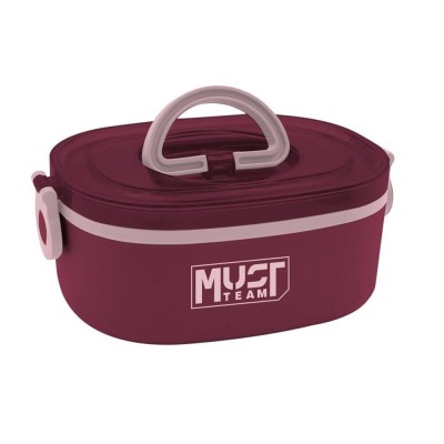 Must Ανοξείδωτο Παιδικό Δοχείο Φαγητού 0.75lt Μωβ 000585989